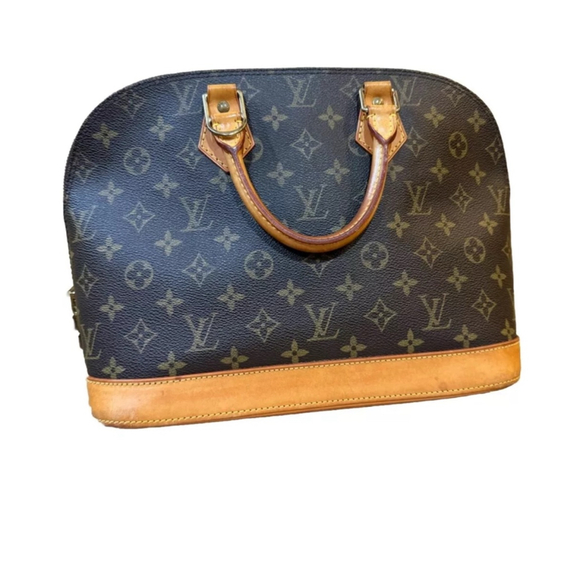LOUIS VUITTON Monogram Alma PM Handbag Satchel AUTHENTIC - Picture 1 of 16